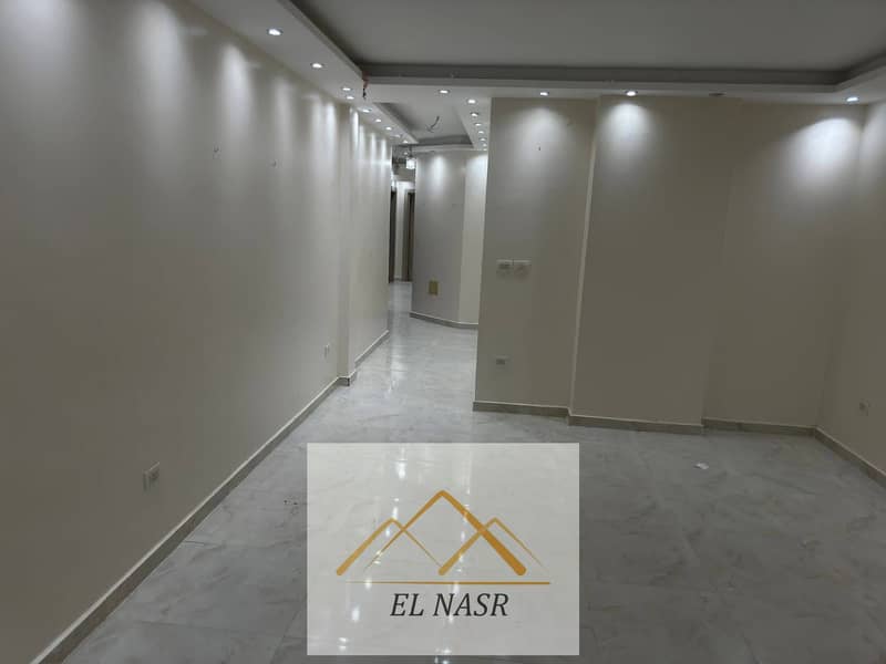160 square meter apartment for rent in Al-Waha neighborhood, on Al-Khamsin Main Street in Nasr City – pohled 2