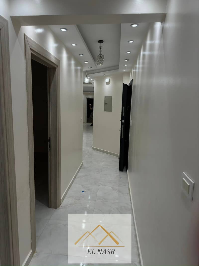 160 square meter apartment for rent in Al-Waha neighborhood, on Al-Khamsin Main Street in Nasr City – pohled 4