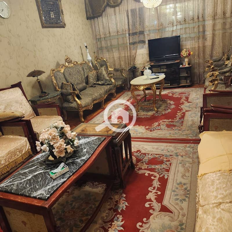 For sale: 160m apartment in New Maadi, Algeria Street, near Palestine. Prime location with an unobstructed view. - Widok 6