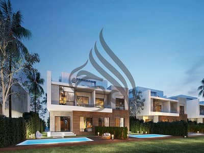 تاون هاوس 2 غرفة نوم للبيع في القاهرة الجديدة، القاهرة - Back-Facade-Peaksville-Twin-Houses. jpg تاون هاوس 2 غرفة نوم للبيع في القاهرة الجديدة، القاهرة - Back-Facade-Peaksville-Twin-Houses. jpg