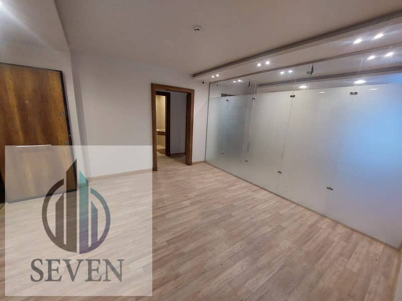 *Office for Rent 130 m² for Rent, Rehana Plaza, Al-Morshedy, the most upscale administrative building in Zahraa Al-Maadi, prime location* - Vista 4