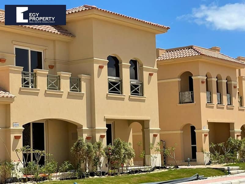 Twin house villa for sale with Sea view and prime location fully furnished with open view - Mehr