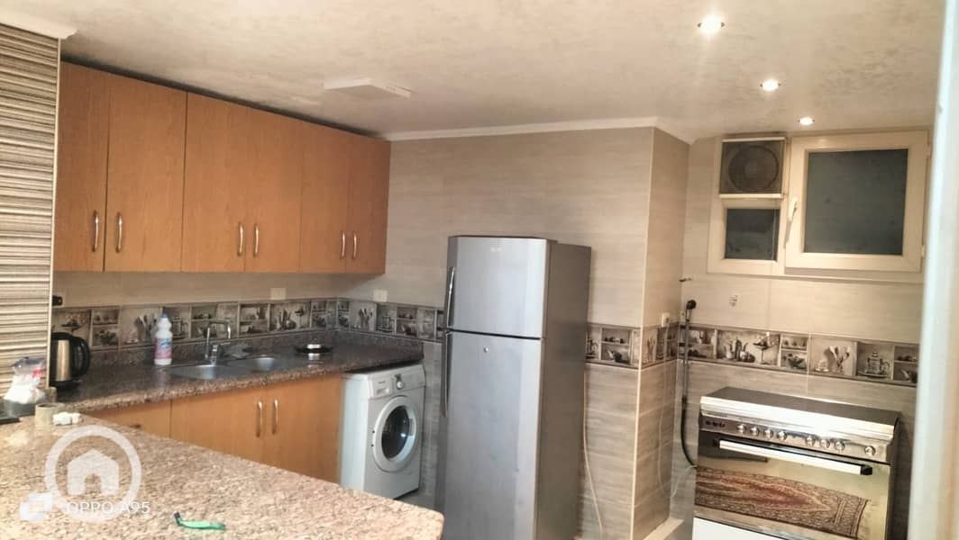 Furnished basement for rent – Al Banafseg 8 | Fifth Settlement 3 bedrooms, bathroom, private entrance, garden suitable for: * Engineers * Bride and Groom * Family - Vista 4