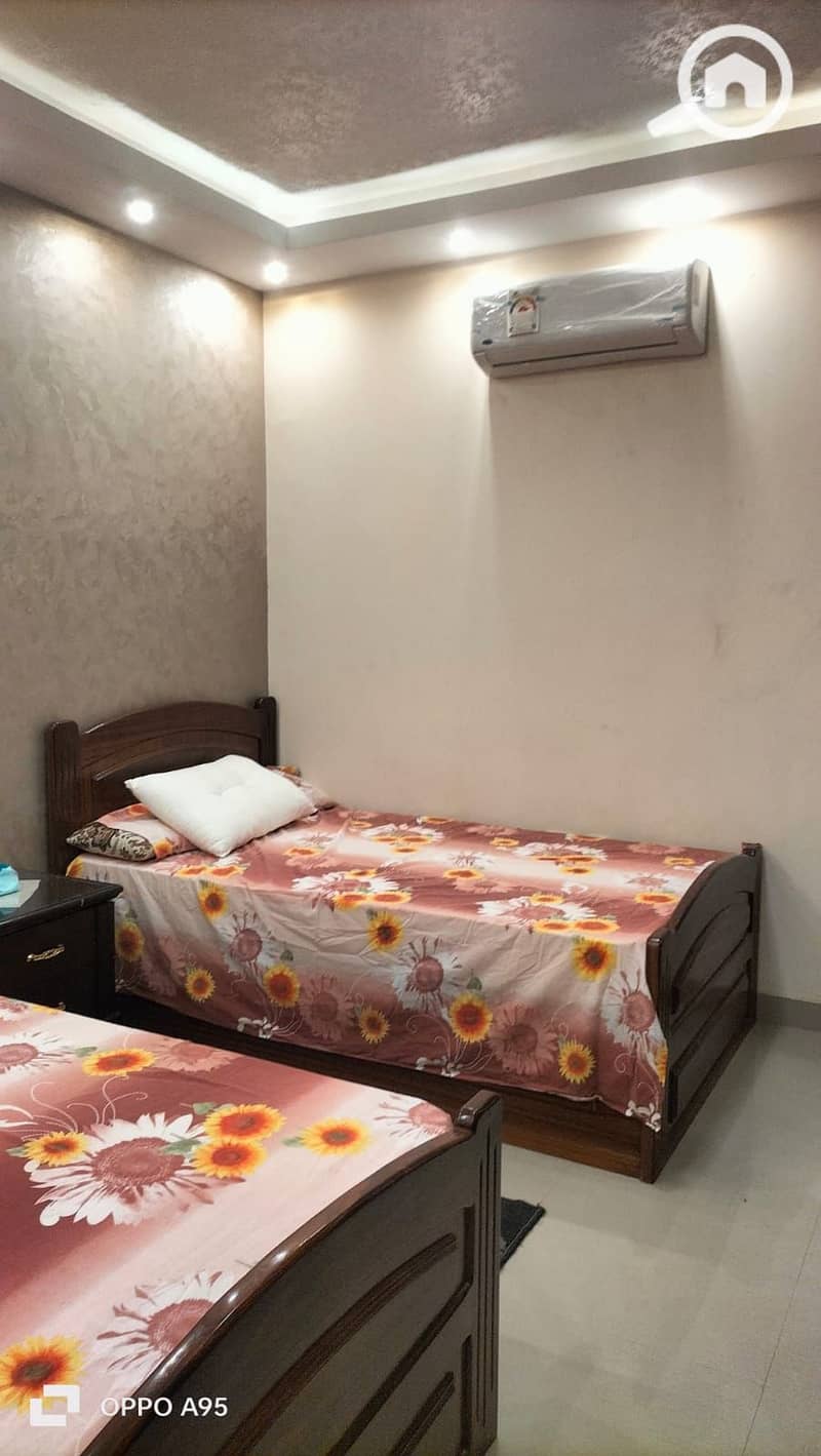 Furnished basement for rent – Al Banafseg 8 | Fifth Settlement 3 bedrooms, bathroom, private entrance, garden suitable for: * Engineers * Bride and Groom * Family - Altro