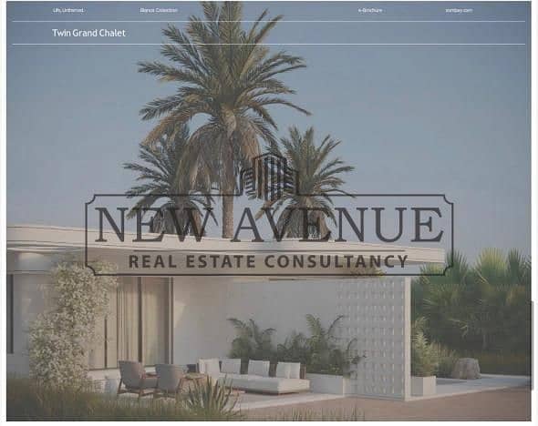 Soma bay Blanca Heights 102 sqm fully finished 2 bedrooms twin grand chalet 5% down payment delivery 3 years - Mehr