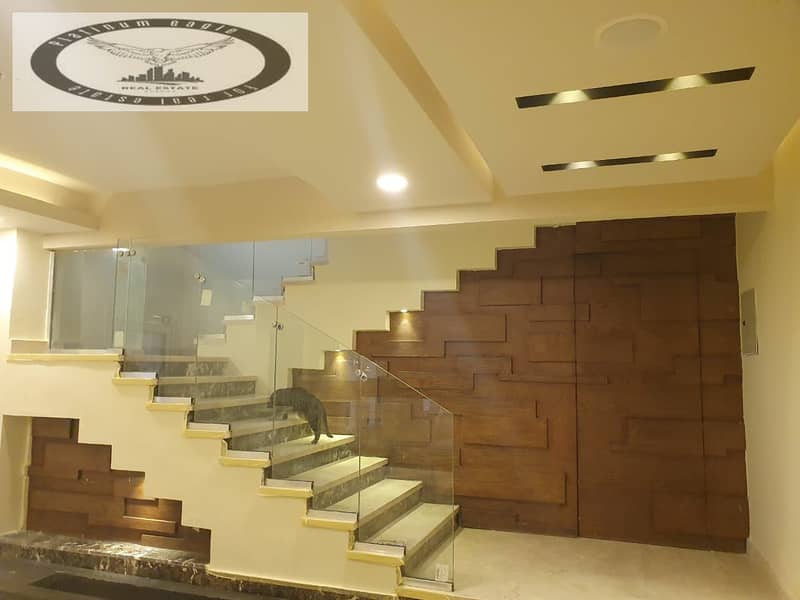 Duplex for rent (residential or administrative use) Al-Yasmeen 8 Villas; front-row location on North 90th Street, facing Petrosport Club. - Ansicht 6