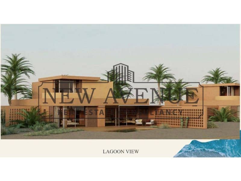 Gouna Red Sea Tupan 4 bedrooms fully finished standalone villa with 15% down payment open lagoon view - Widok 2