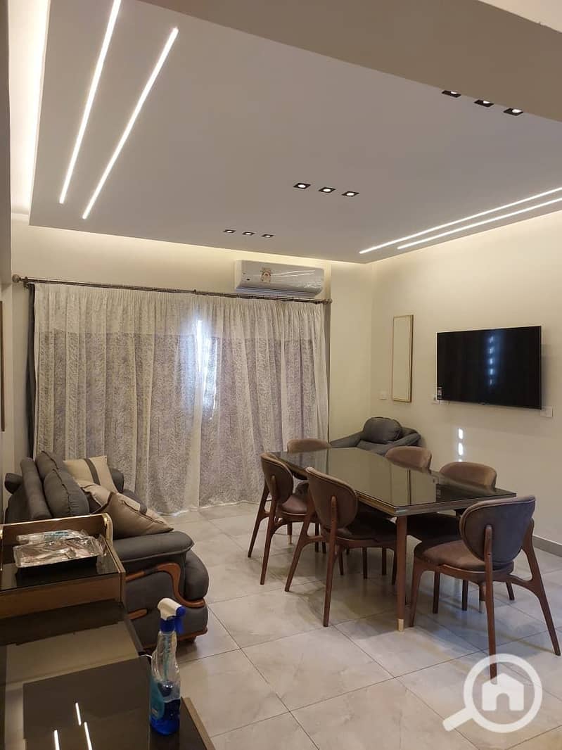 Luxurious furnished apartment for rent | 101 meters | 3 bedrooms / 2 bathrooms | Wide street view | Privado Madinaty – close to services - Ansicht 2