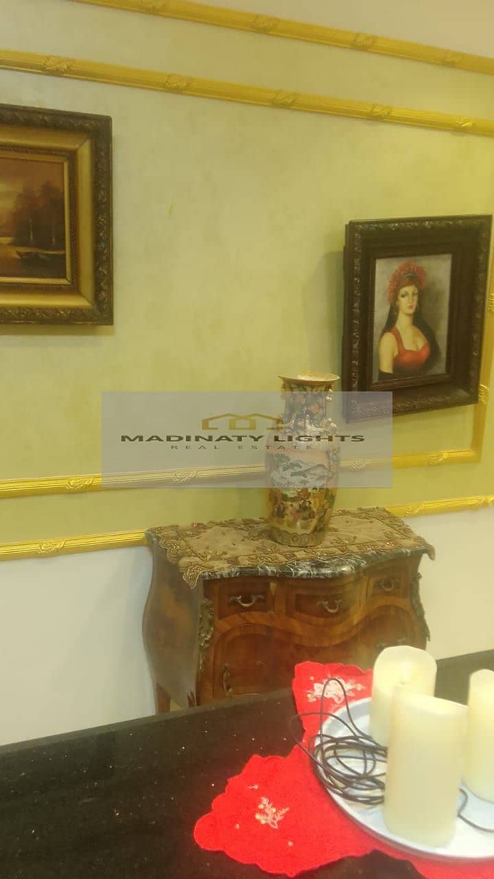 Apartment for sale in Madinaty, fully allocated all dues, 82 m B11, 2 bedrooms, 1 bathroom, first floor, garden view, directly next to services, special finishing, required 4,600,000 negotiable. Code o44 – pohled 6