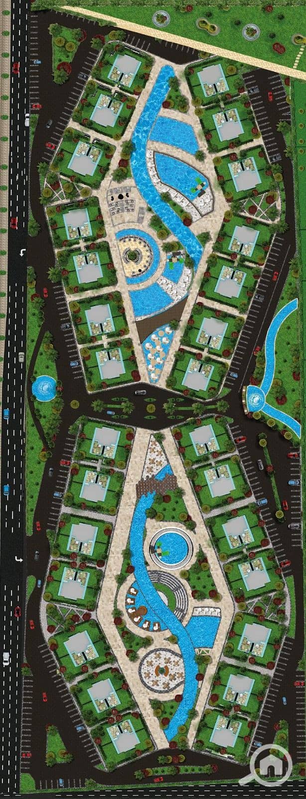 A land for sharing to build buildings in an existing village on the North Coast for major investors, developers, and large contracting companies. – pohled 3