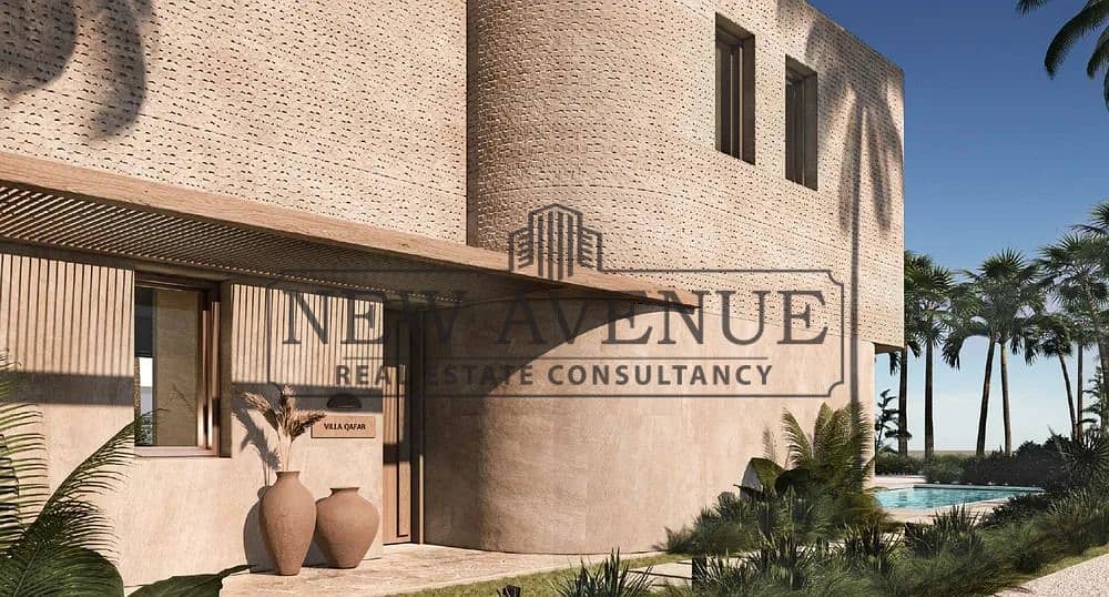 Elegant 4BR Twinhouse in Ramla by Marakez at Ras El Hekma | Ground Floor Layout on 531 sqm Plot with Large Covered Patio & Outdoor Terrace – pohled 5