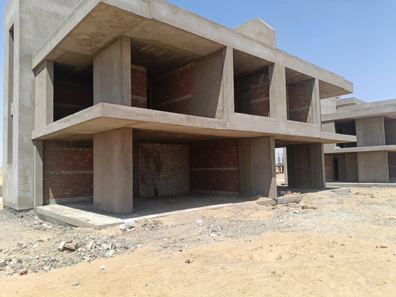 Twin House Corner | Future Golf View | Nyoum Mostakbal City – pohled 2