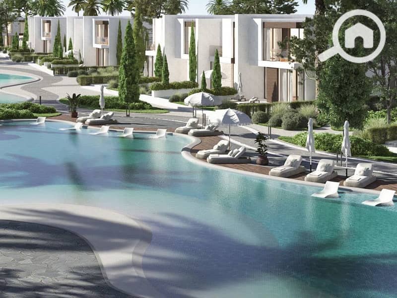 water villa for sale in solari north coast ras el hikma with 10 years installments - Ansicht 6