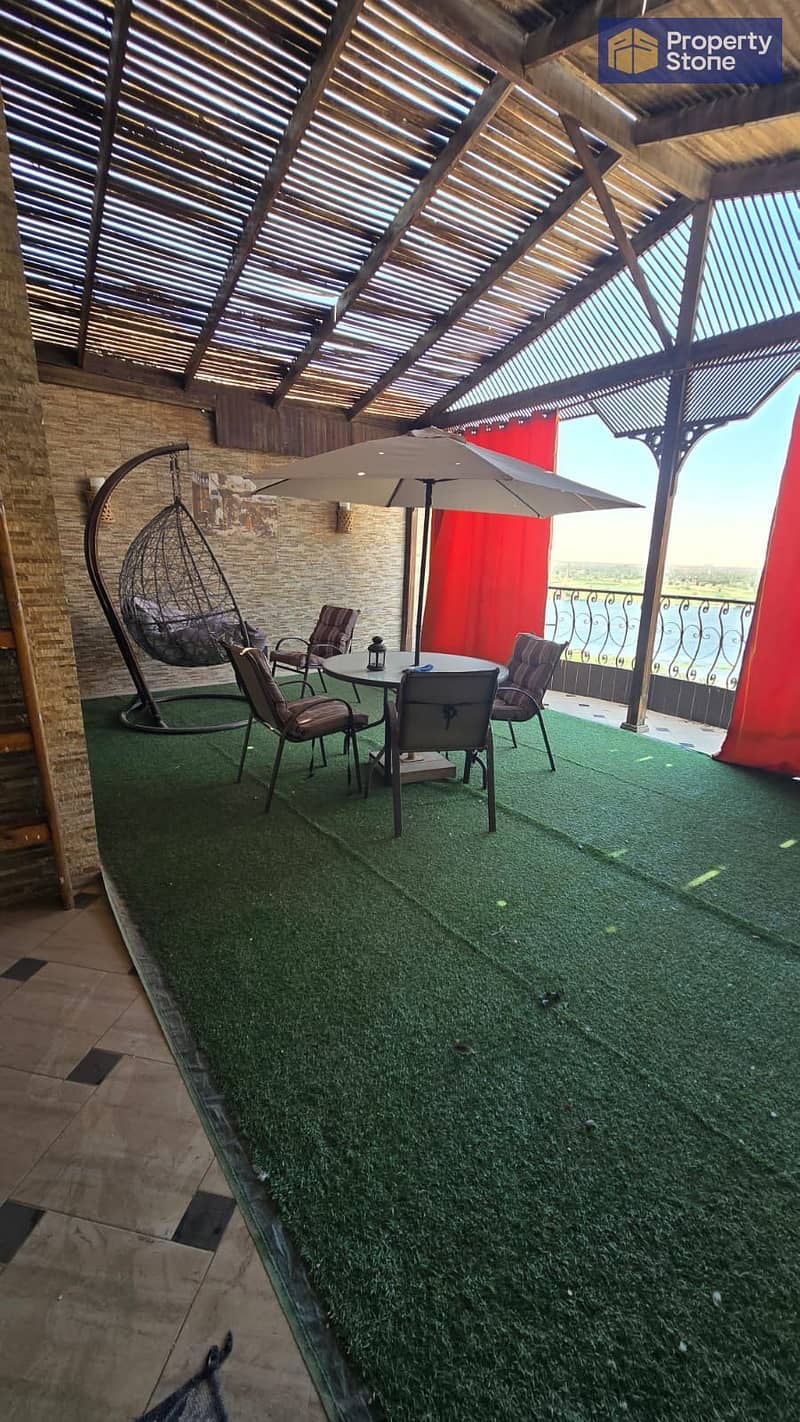 For sale | Luxury apartment with a direct panoramic view of the Nile – in front of the Nile Country - Widok 2