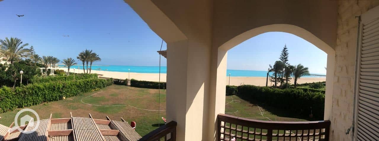 Villa for sale in Marina 5, Sanaa, first row directly on the sea. - Ansicht 4
