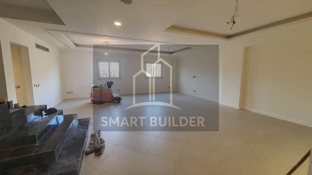 Duplex for sale in Al-Mustathmirin Al-Janubiyya, area 270 m, floors 3 and 4, northern side, ultra super lux finishing. - Mehr