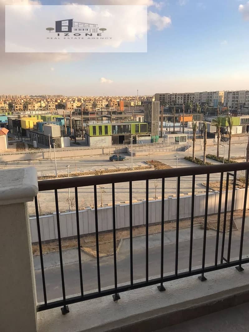 230sqm 3BR 3Bath Maid Room Fully Finished Apartment for Sale Mivida Crescent New Cairo Kitchen ACs - Ansicht 2