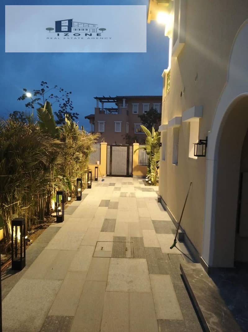 325sqm Twin House for Rent in Hyde Park New Cairo 5BR Private Pool Prime Location - Widok 2