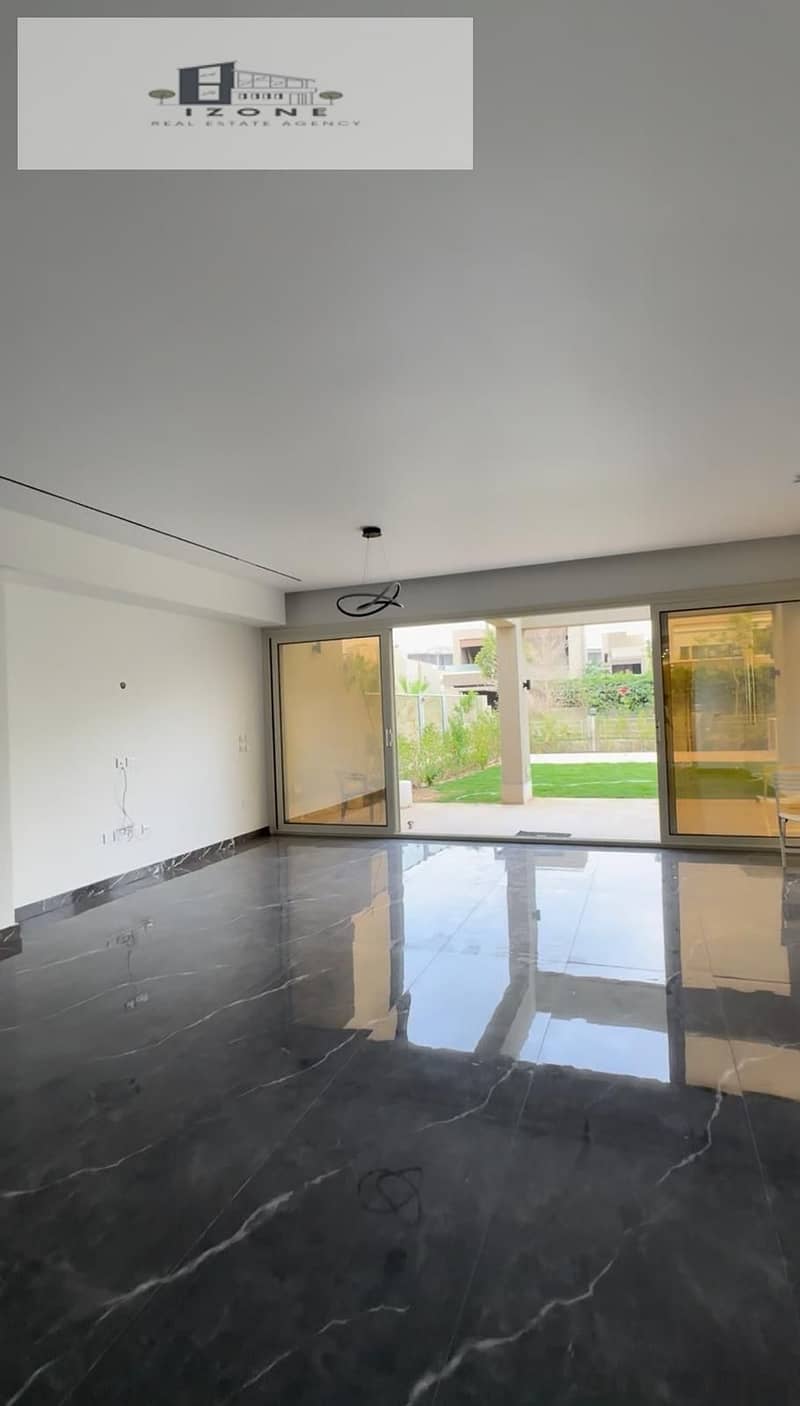 Twin House for Rent in Palm Hills PK2 320sqm BUA 365sqm Land 242sqm Garden 4 Bedrooms Including Master Nanny Room Kitchen Appliances and ACs - Ansicht 3