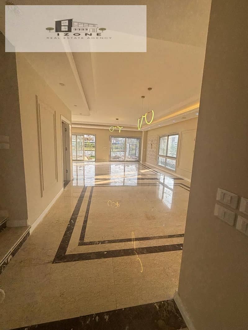 Standalone Villa for Rent – Prime Location in Hyde Park New Cairo – 450sqm – Fully Finished – Kitchen & ACs – 6 Bedrooms – 5 Bathrooms - Ansicht 2