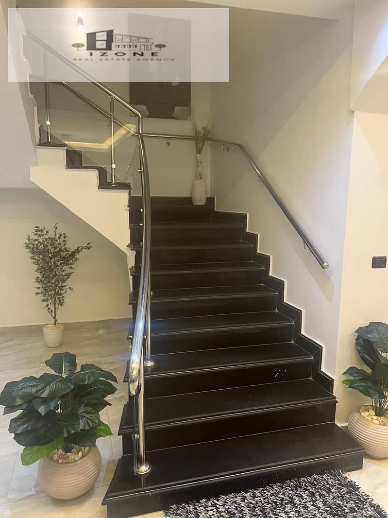 Fully Furnished Twin House for Rent in Sunrise New Cairo 300sqm 5 Bedrooms 5 Bathrooms Private Pool Ready to Move Prime Location – další