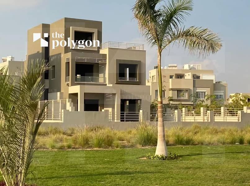 Twin Villa for sale in pk2 landscape view – pohled 2