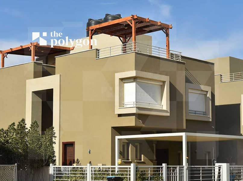 Twin Villa for sale in pk2 landscape view – pohled 3