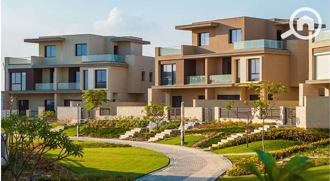 Finished twin house villa for sale in The Estates Compound, Sheikh Zayed – pohled 3