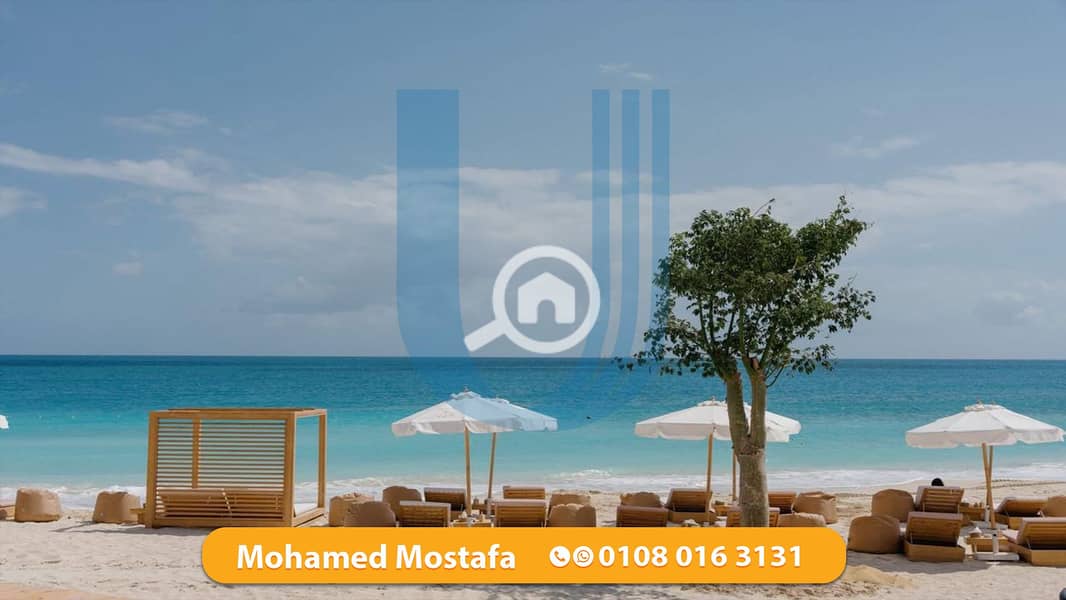 Chalet for sale 180m - Ghazala Bay - North Coast - Direct on Lagoon - Mehr
