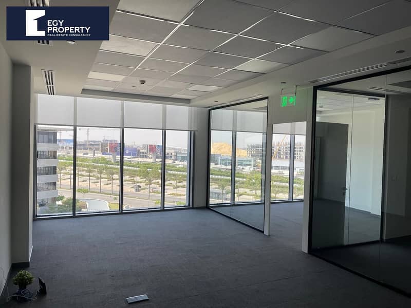Premium Office Space for Rent in Cairo Festival City, New Cairo 100 sqm - Ansicht 3
