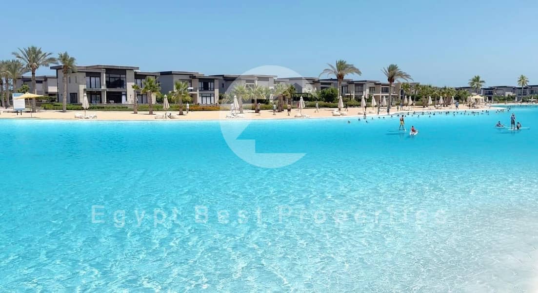 LOWSE PRICE CHALET IN AZHA NORTH COAST FULLY FINISHED +ACS +KITCHEN ,DIRECT LAGOON , 5%DP – pohled 6