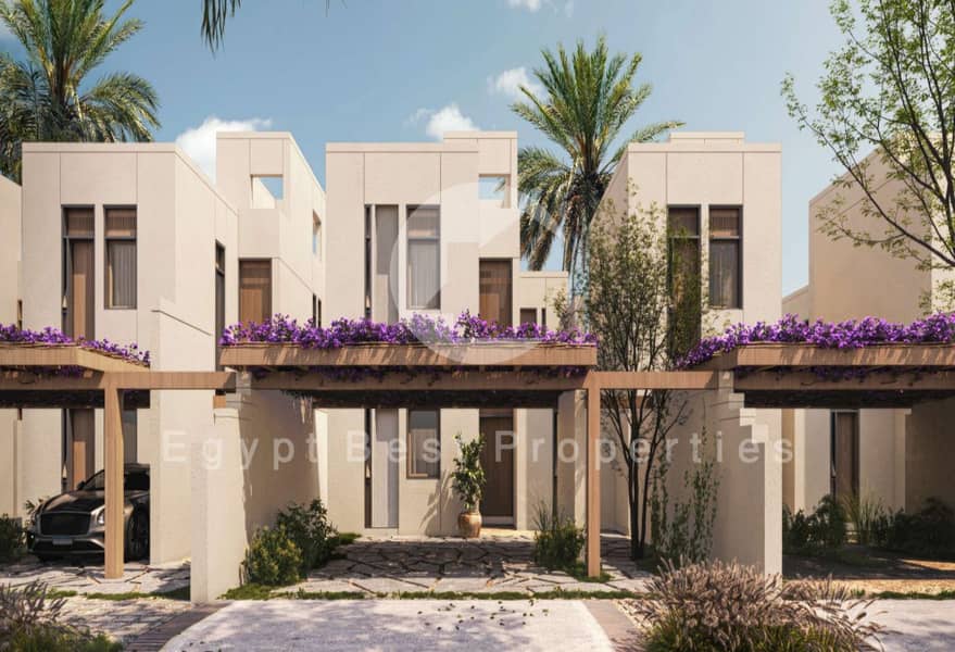 2 BEDROOMS EARLY DELIVERY FOR SALE AT GOUNA RED SEA DISTANCE TO THE DOWNTOWN FULLY FINISHD BY ORASCOME VERY PRIME LOCATION PRICE WITH INSTALLMENT – pohled 6