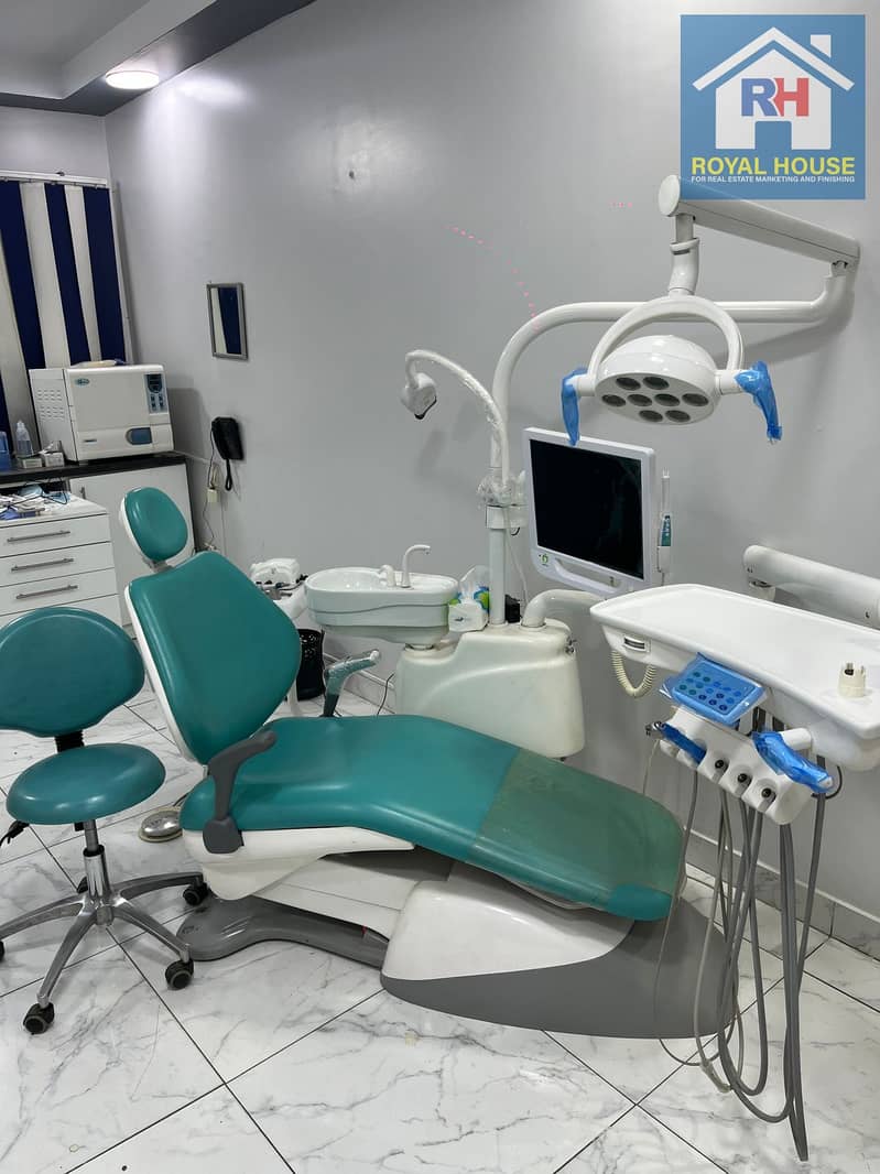 Fully Equipped Dental Clinic for Rent on Abbas El Akkad Main Street, Nasr City, Ready for Immediate Operation in a Prime Location. - Widok 2