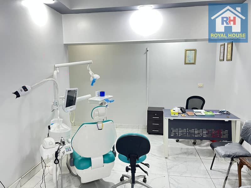 Fully Equipped Dental Clinic for Rent on Abbas El Akkad Main Street, Nasr City, Ready for Immediate Operation in a Prime Location. - Widok 4