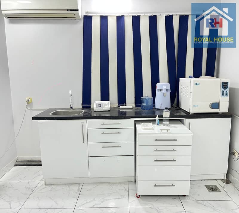 Fully Equipped Dental Clinic for Rent on Abbas El Akkad Main Street, Nasr City, Ready for Immediate Operation in a Prime Location. - Widok 6