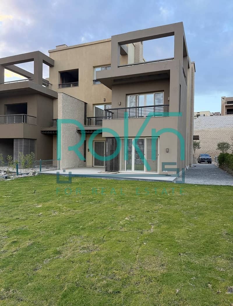 Very special twin house for rent in New Giza - Widok 2