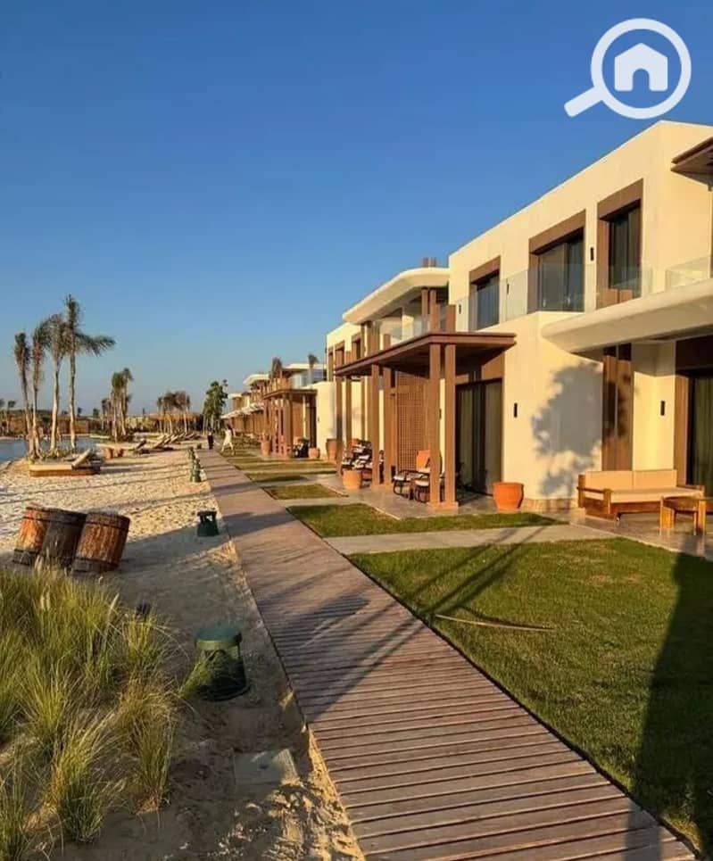 Own a two-bedroom chalet, finished with air conditioning, in Ghazala Bay. - Widok 3