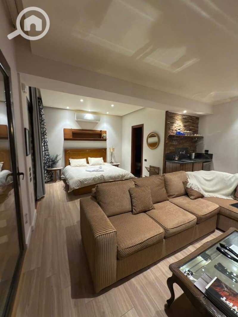 Fully Furnished Studio for Rent in Casa Sodic Sheikh Zayed – Open View - Ansicht 2