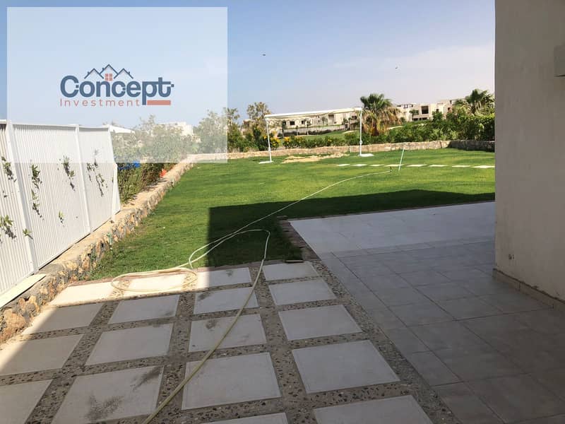 Lake and Golf view Fully Furnished Chalet with ac's and a huge garden for sale in Hacienda bay north coast - Ansicht 4