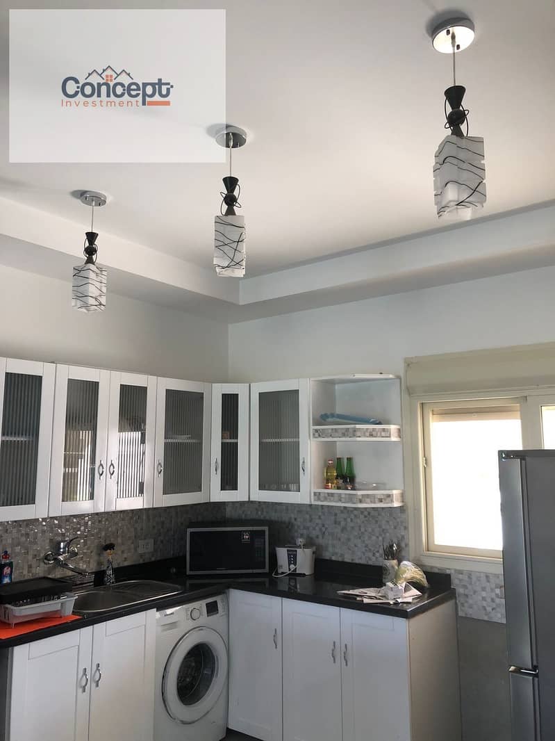Lake and Golf view Fully Furnished Chalet with ac's and a huge garden for sale in Hacienda bay north coast - Ansicht 5