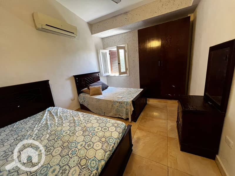 The best and newest chalet, first row, indirect sea, with a private pool, in Ramses Village, North Coast - Altro