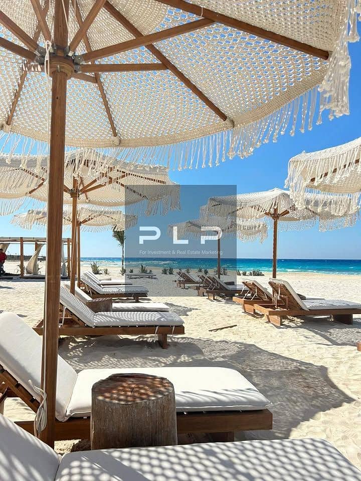 RESALE Chalet for sale in South Med Compound TMG North Coast 136m Lagoon View over 12 years - Widok 5