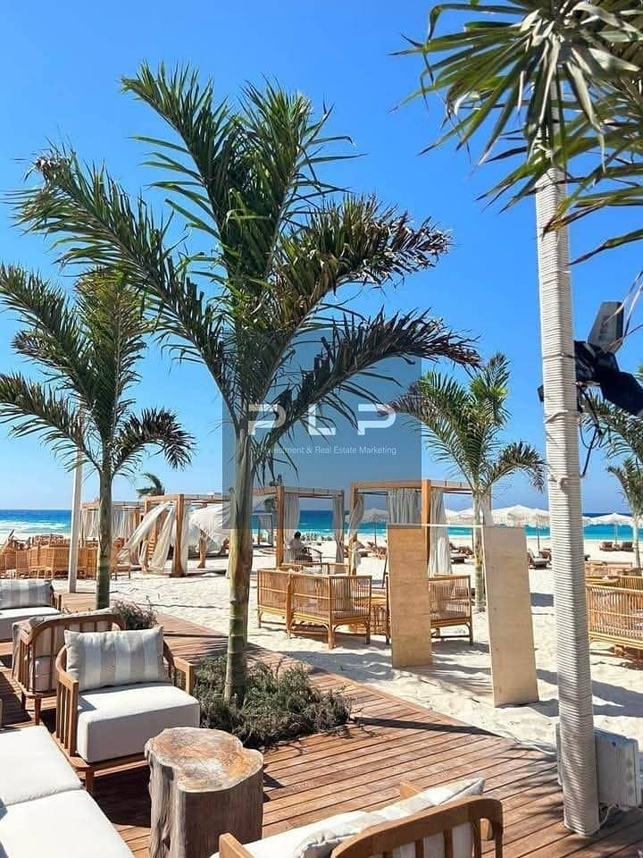 RESALE Chalet for sale in South Med Compound TMG North Coast 136m Lagoon View over 12 years - Widok 6