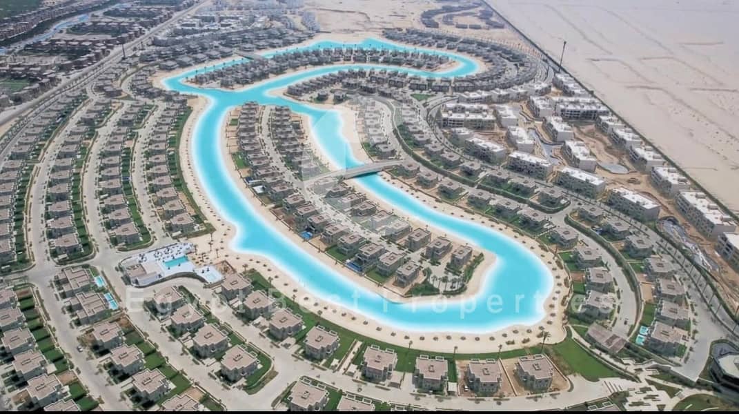 LOWEST PRICE CHALET FOR SALE IN AZHA NORTH COAST 3BEDS FULLY FINISHED +ACS +KITCHEN , 5% DP - Widok 5