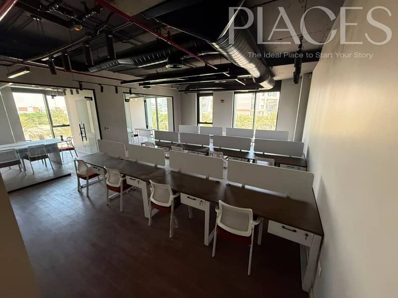 125 Sqm Office for Rent | Fully Furnished | Hyde Park, New Cairo – pohled 6