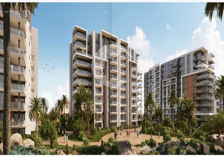 OFFER Apartment 2BR for sale in Zayed | High-end finishing + ACs with installments | Large area with the best real estate developer (Naguib Sawiris) - Widok 5
