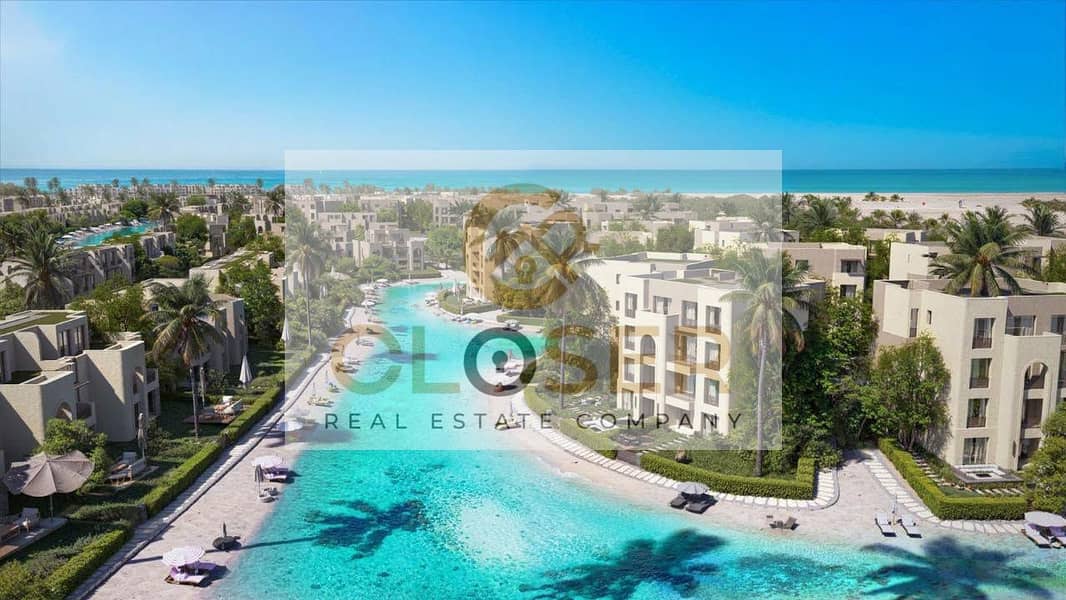 fully finished chalet for sale ( with zero down payment ) next to Mountain View Ras El Hekma, featuring a direct sea view - Mehr