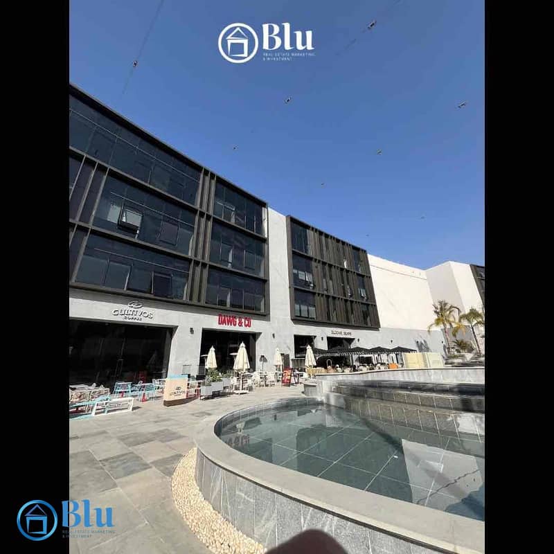 A fully finished office 253 sqm for rent at lake town mall the commercial of lake view residence compound - Więcej