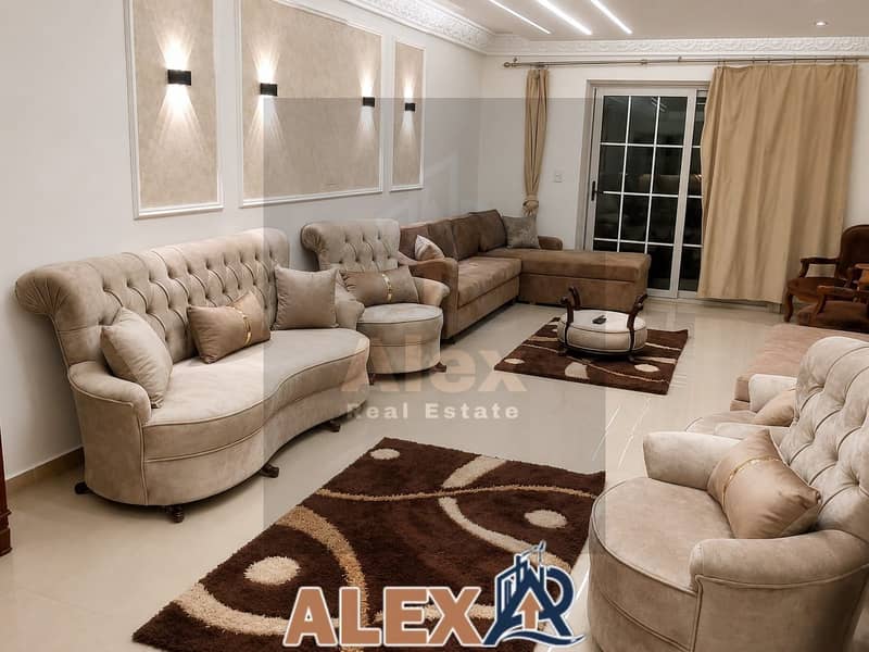 Summer apartment for rent on the sea in Sidi Gaber, furnished with hotel-style furniture. – další