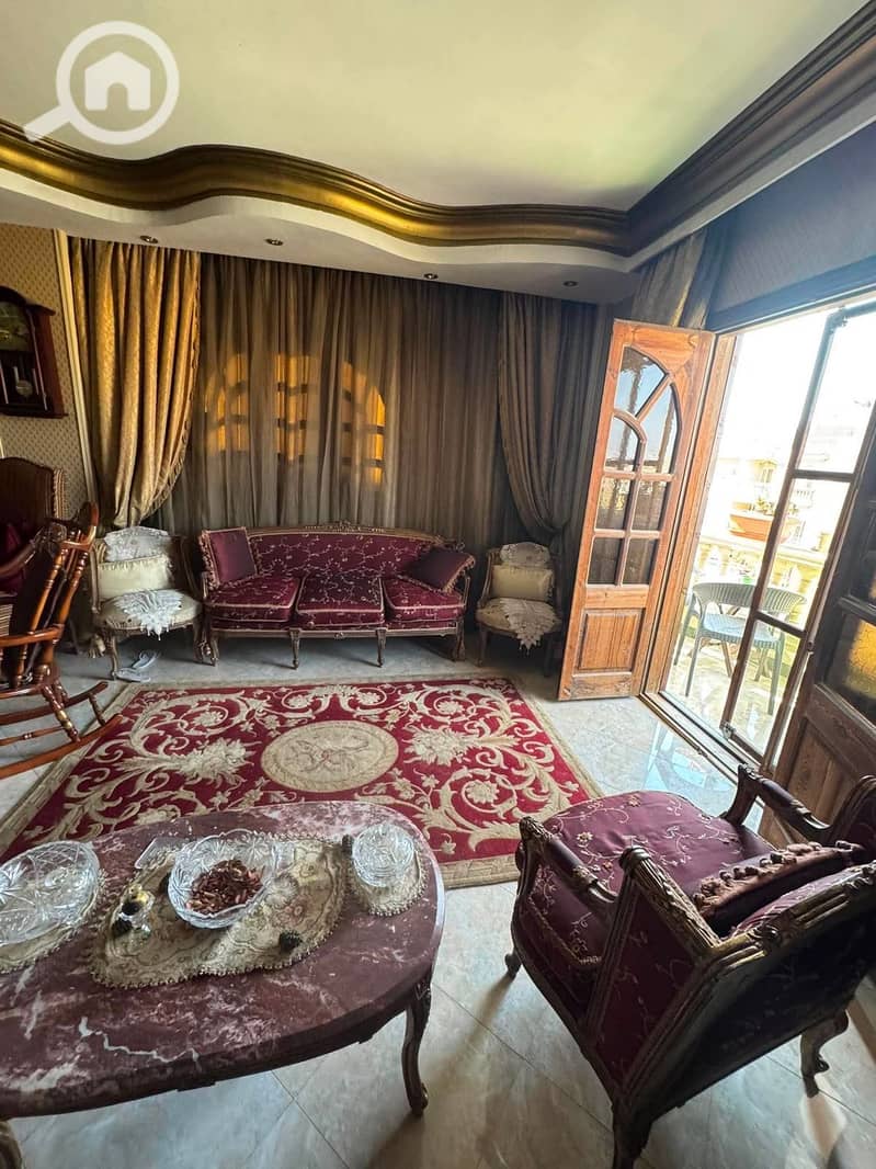 200 sqm apartment for sale in the Fifth District, New Cairo, furnished with appliances and air conditioning, ready for living. - Widok 2